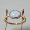 [5/3-5/25 Limited time only] 19un-neuf / Running water ring Crystal opal OPR04712