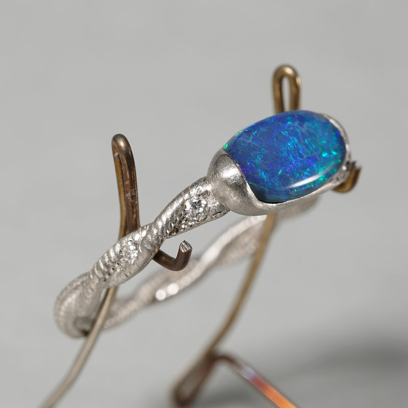 [5/3-5/25 Limited time only] 19un-neuf / Ring of Sea Fragments Black Opal OPR02712
