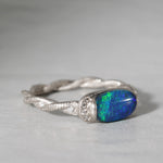 [5/3-5/25 Limited time only] 19un-neuf / Ring of Sea Fragments Black Opal OPR02712