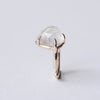 [Limited time only] hatsuyume / earcuff K10YG good news whiteTopaz(Matte) (c-0Y-gn-mtwt)