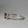 [5/3-5/25 Limited time only] 19un-neuf / Twist Ring Gold Sheen sapphire CR068125
