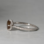 [5/3-5/25 Limited time only] 19un-neuf / Twist Ring Gold Sheen sapphire CR068125