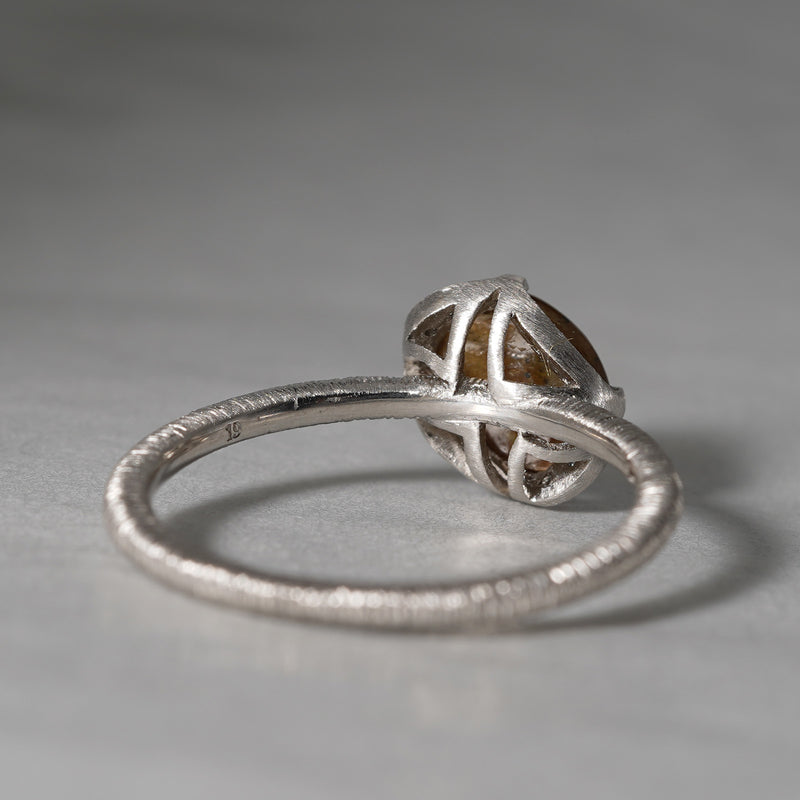 [5/3-5/25 Limited time only] 19un-neuf / Twist Ring Gold Sheen sapphire CR068125