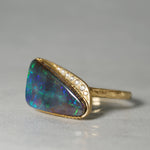 [Limited time only] 19un-neuf / Deep Sea Ring Boulder Opal OPR00311