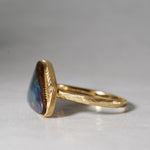 [Limited time only] 19un-neuf / Deep Sea Ring Boulder Opal OPR00311