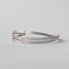 WADA MAKI / Ribbon Bangle A (Silver)