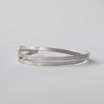 WADA MAKI / Ribbon Bangle A (Silver)