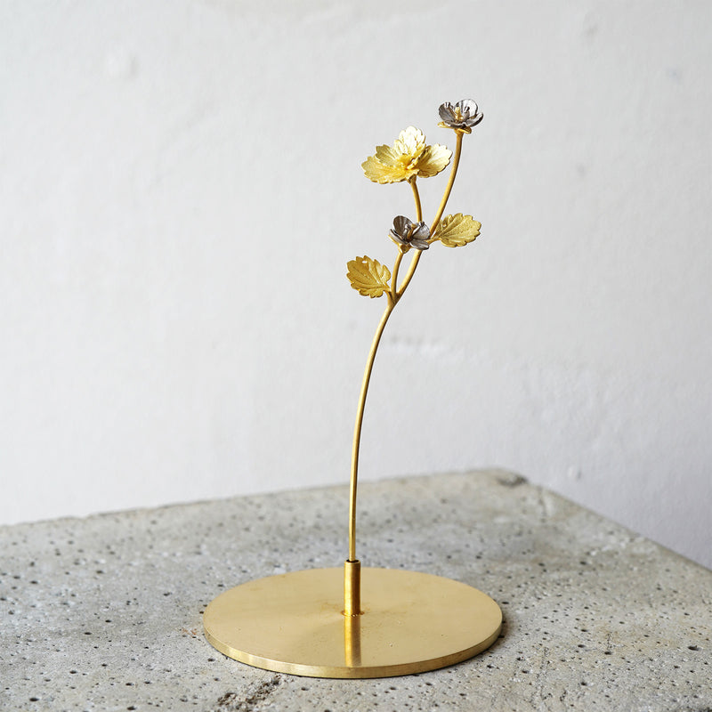 【-11/23限定】WATARU YAMAZAKI / Veronica persica（オオイヌノフグリ）Pin brooch