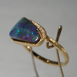 [Limited time only] 19un-neuf / Deep Sea Ring Boulder Opal OPR00311