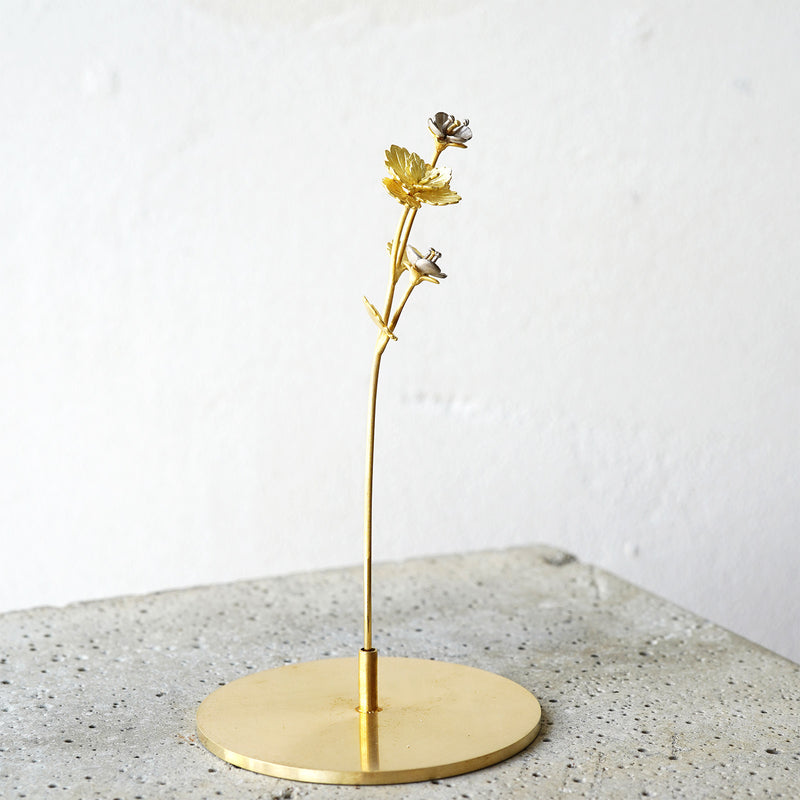 【-11/23限定】WATARU YAMAZAKI / Veronica persica（オオイヌノフグリ）Pin brooch