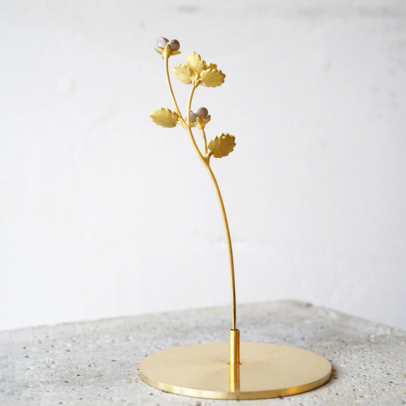 【-11/23限定】WATARU YAMAZAKI / Veronica persica（オオイヌノフグリ）Pin brooch