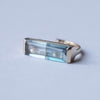 [Limited time only] Hatsuyume / earcuff K10YG 2stone Swiss blue topaz x London blue topaz (c-0y-st2-btbt)