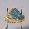 [Limited time only] 19un-neuf / Coral Reef Ring Boulder Opal OPR00816