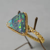 [Limited time only] 19un-neuf / Coral Reef Ring Boulder Opal OPR00816