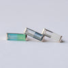 [Limited time only] Hatsuyume / earcuff K10YG 2stone Swiss blue topaz x London blue topaz (c-0y-st2-btbt)