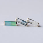 [Limited time only] Hatsuyume / earcuff K10YG 2stone Swiss blue topaz x London blue topaz (c-0y-st2-btbt)
