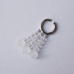 [Limited time only] Hatsuyume / earcuff SV x crystal (c-sv-bz-cpmq)