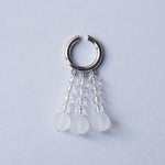 [Limited time only] Hatsuyume / earcuff SV x crystal (c-sv-bz-cpmq)