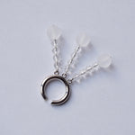 [Limited time only] Hatsuyume / earcuff SV x crystal (c-sv-bz-cpmq)