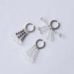 [Limited time only] Hatsuyume / earcuff SV x crystal (c-sv-bz-cpmq)