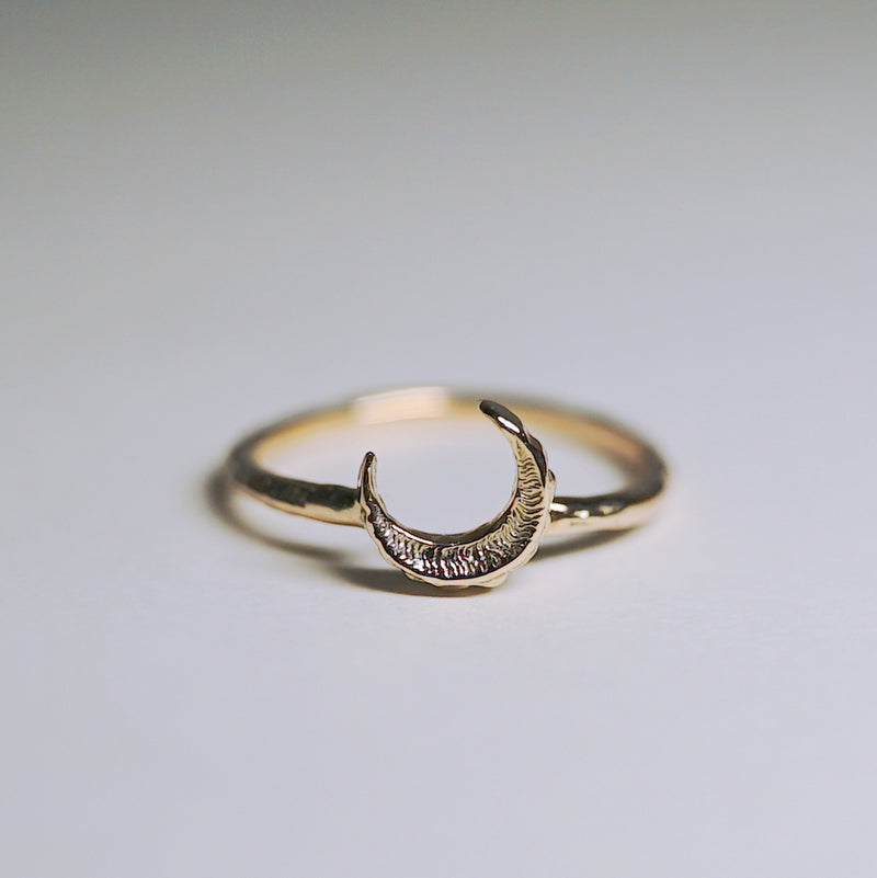 Kototoki  /  moon ring K10YG（受注生産）【～10/31限定掲載】