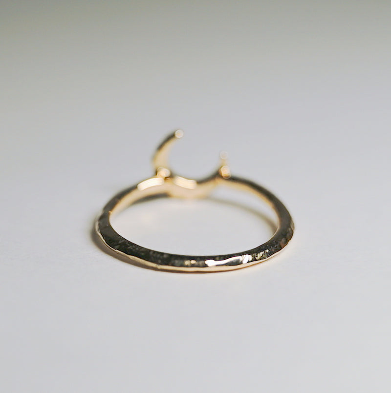 Kototoki  /  moon ring K10YG（受注生産）【～10/31限定掲載】