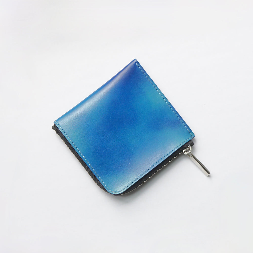 【期間限定掲載】yojiomi / L zip wallet ＜cobalt blue＞