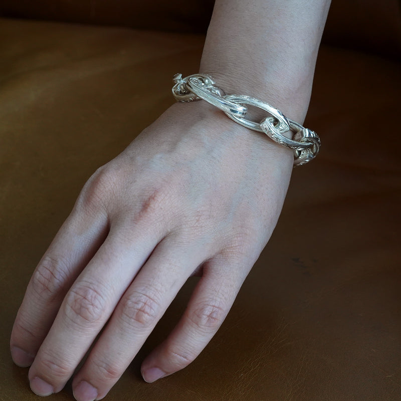 5/31期間限定】Mie Miyakawa Jewellery / Engraved Oval Chain