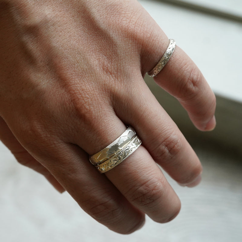 5/31期間限定】Mie Miyakawa Jewellery / 唐草SIDE彫 Ring 2554