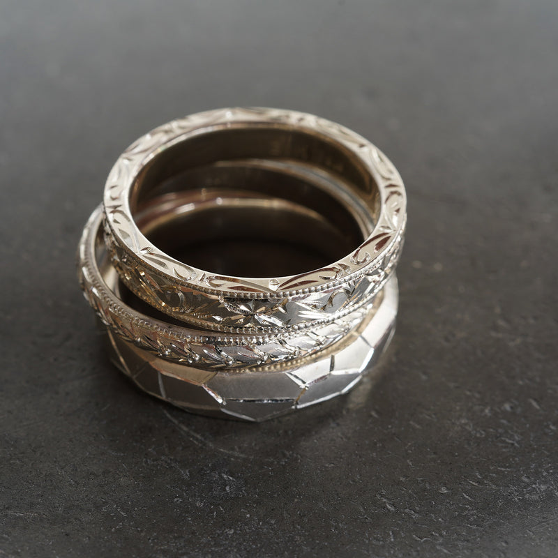 5/31期間限定】Mie Miyakawa Jewellery / 唐草SIDE彫 Ring 2554