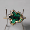 【-10/19限定】Curva ｙ Ruri JEWELRY/ [baroque] trapiche emerald