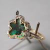 【-10/19限定】Curva ｙ Ruri JEWELRY/ [baroque] trapiche emerald