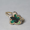 【-10/19限定】Curva ｙ Ruri JEWELRY/ [baroque] trapiche emerald