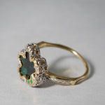 【-10/19限定】Curva ｙ Ruri JEWELRY/ [baroque] trapiche emerald