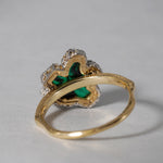 【-10/19限定】Curva ｙ Ruri JEWELRY/ [baroque] trapiche emerald