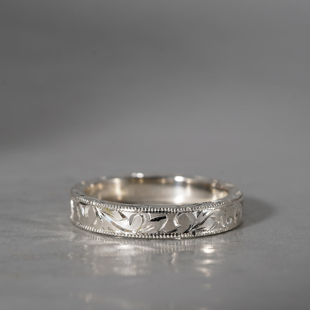 5/31期間限定】Mie Miyakawa Jewellery / 唐草SIDE彫 Ring 2554