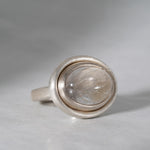 【期間限定-10/6】ODA / Brookite in quartz ring 23-4-R