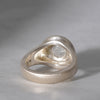 【期間限定-10/6】ODA / white topaz cat's eye ring 23-2-R