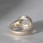 【期間限定-10/6】ODA / white topaz cat's eye ring 23-2-R