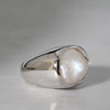 【期間限定-10/6】ODA / freshwater keshi pearl ring 21-1-R