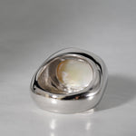 【期間限定-10/6】ODA / freshwater keshi pearl ring 21-1-R