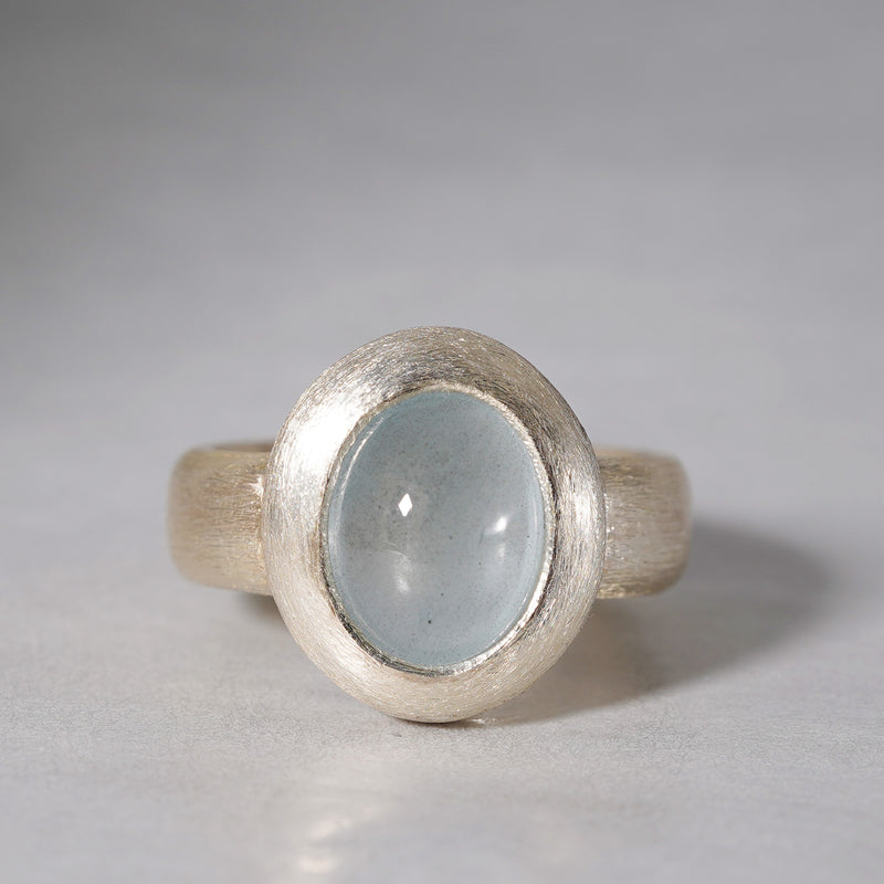 【期間限定-10/6】ODA / Milky Aquamarine ring 22-3-R