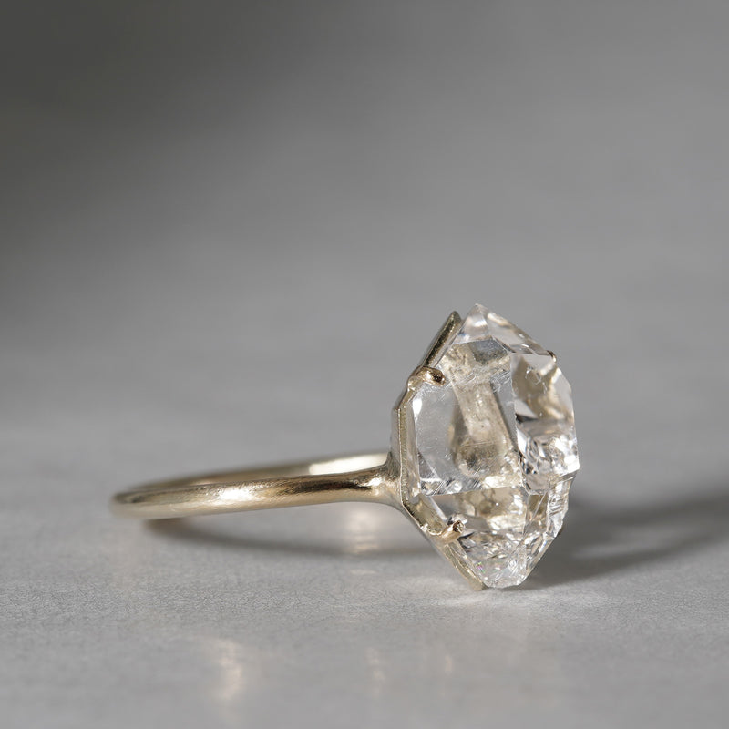 【期間限定-10/6】ODA / herkimer diamond ring 20-6-R