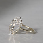 【期間限定-10/6】ODA / herkimer diamond ring（多結晶） 20-6-R