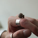 sussus. / fossil coral ring S（A1922）