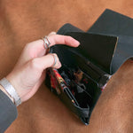 Shokutaku / Short Wallet 1.0 Goldfish x Black