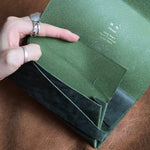 Work / Long wallet bridle green