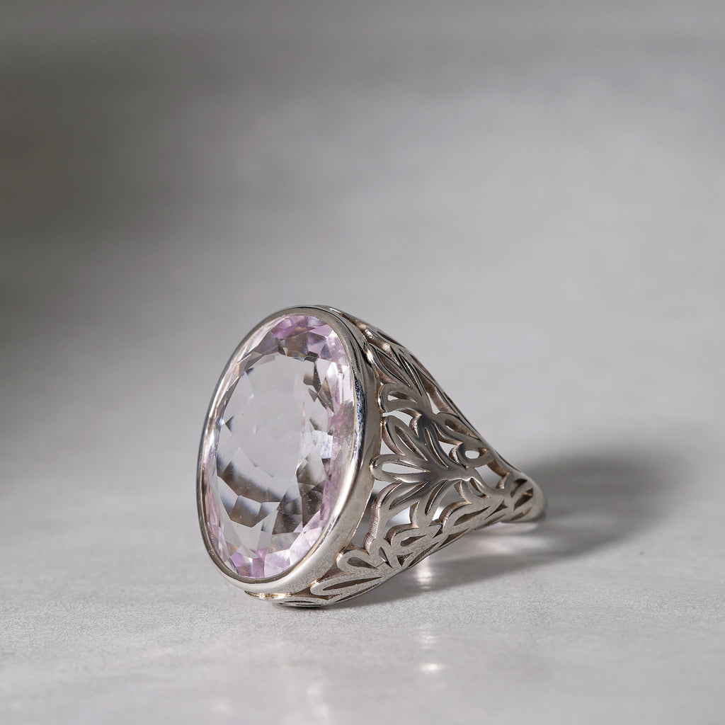 MOEMI SUGIMURA / Light Amethystrum Ring 202309A-IDAG-001