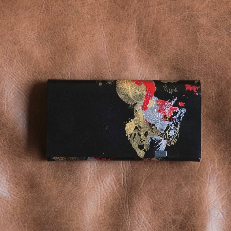 Work / Long wallet goldfish x black