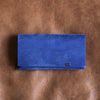 Shokugeki / Long wallet Oil nubuck Blue